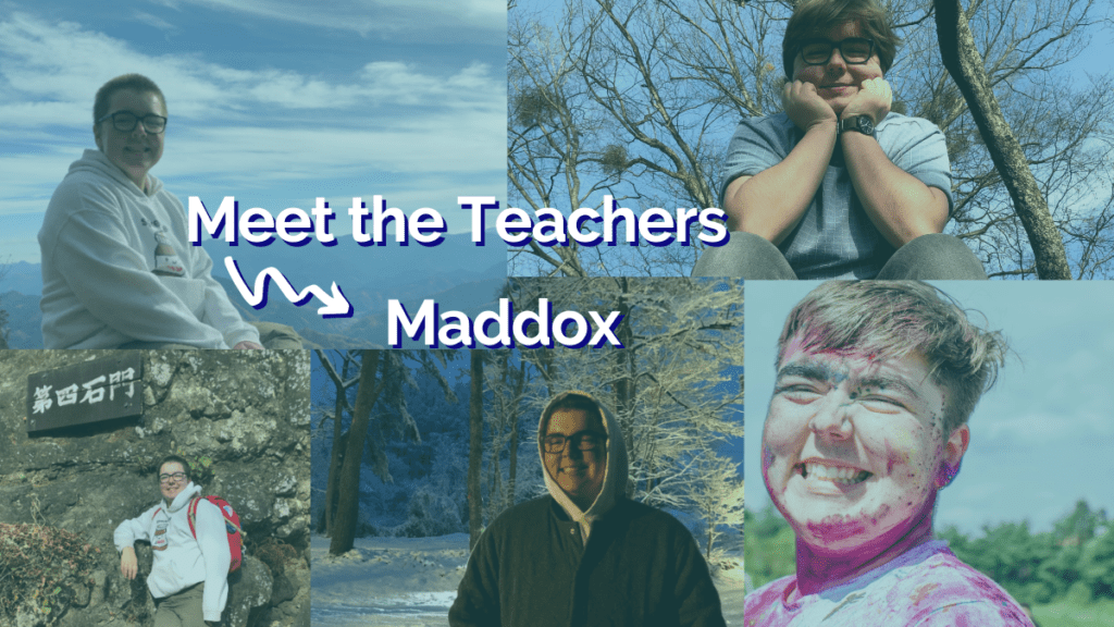 A selection of imges of Intrepid English Teacher, Maddox