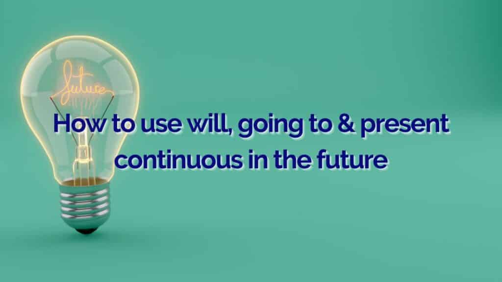 A light bulb with the word 'future' inside on a light green background